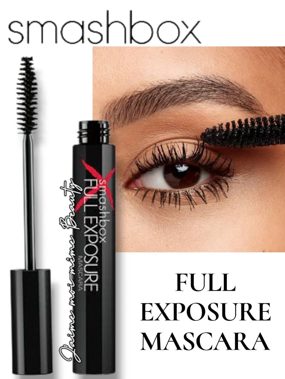 Smashbox Full Exposure Thickening & Lengthening Mascara — Black - NEW